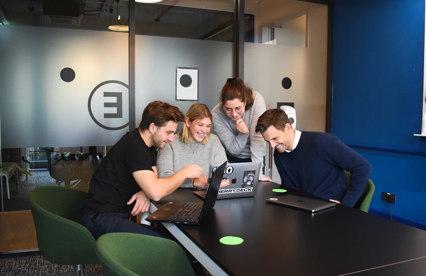 Our Team collaborating Our Team collaborating